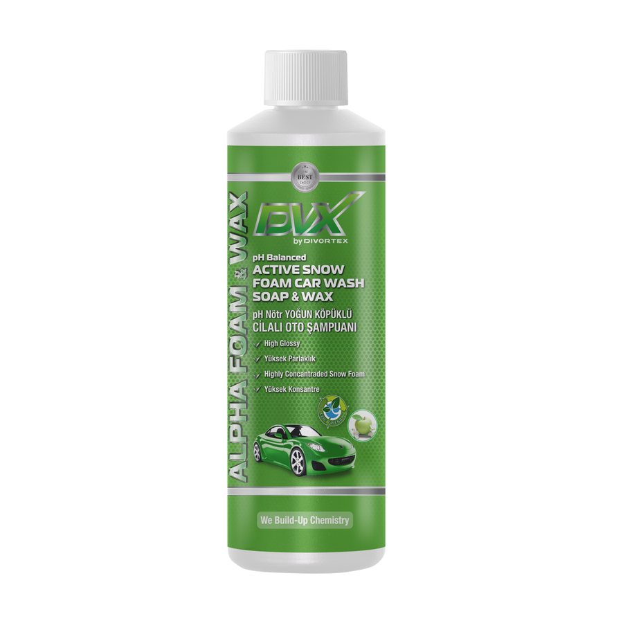 DVX Alpha Foam & Wax — Active Snow Foam Car Wash Soap & Wax (16 oz)