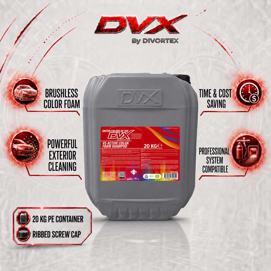DVX Car Wash V5 Red (20 kg)