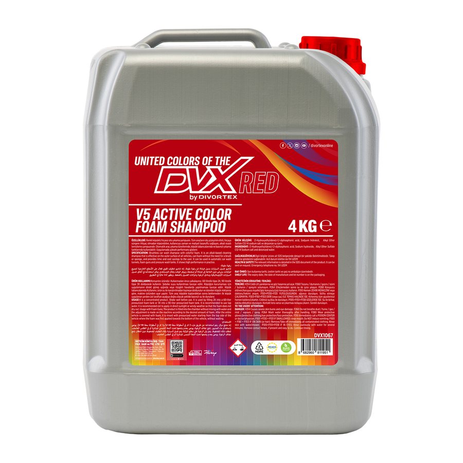 United Colors of the DVX — Car Wash V5 Red (4 kg)
