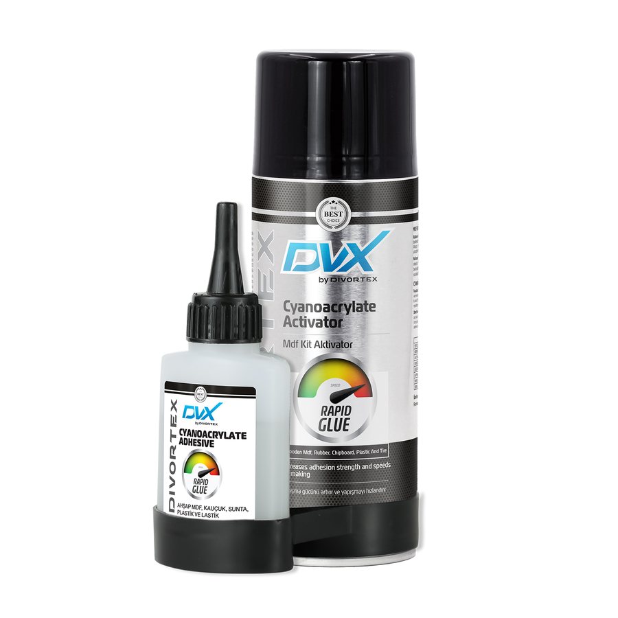 Vue produit – Cyanoacrylate Adhesive + Activator (Rapid Glue) (AER8103)