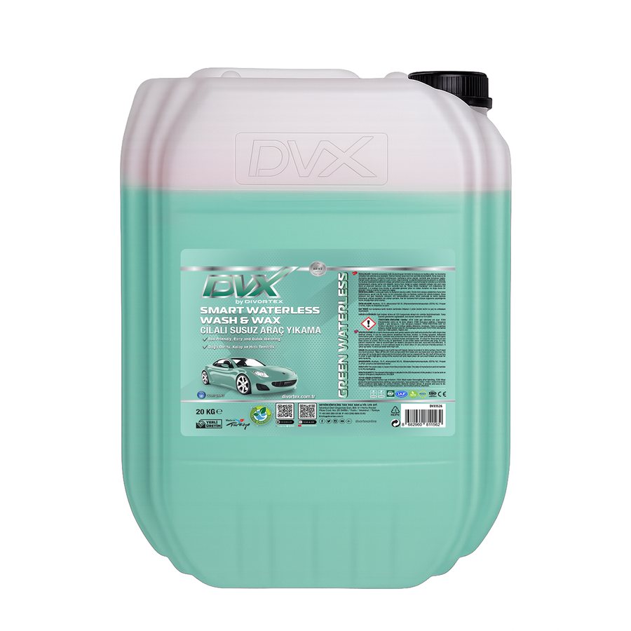 DVX Green Waterless — Cilalı Susuz Araç Yıkama (20 kg)