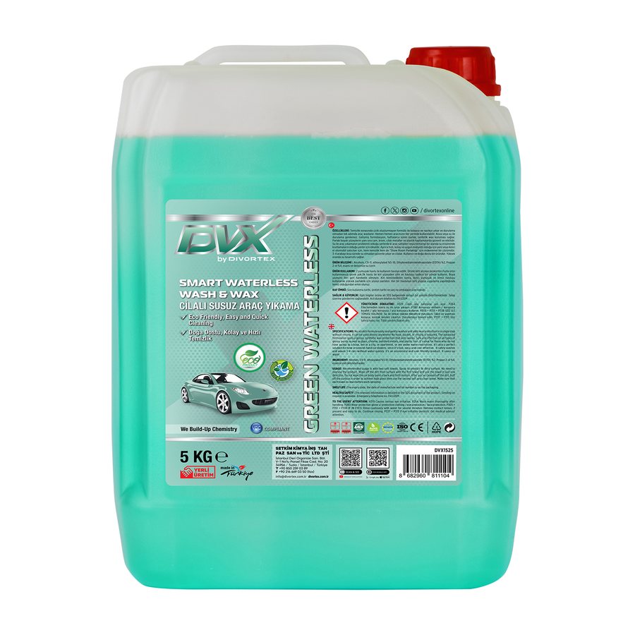 DVX Green Waterless — Smart Waterless Wash & Wax (5 kg)