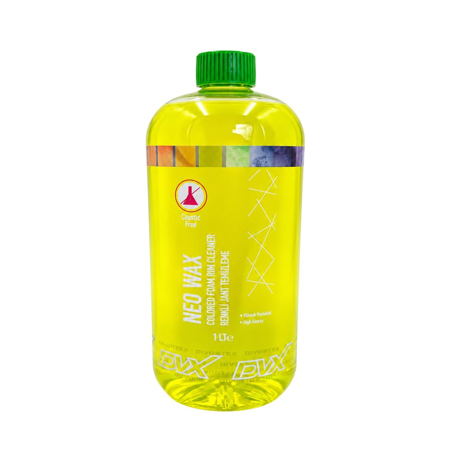 DVX Neo Wax — Colored Foam Rim Cleaner (Green, 1 L)