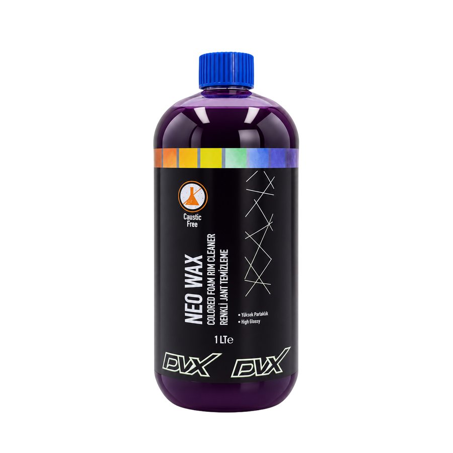 DVX Neo Wax — Colored Foam Rim Cleaner (Purple, 1 L)