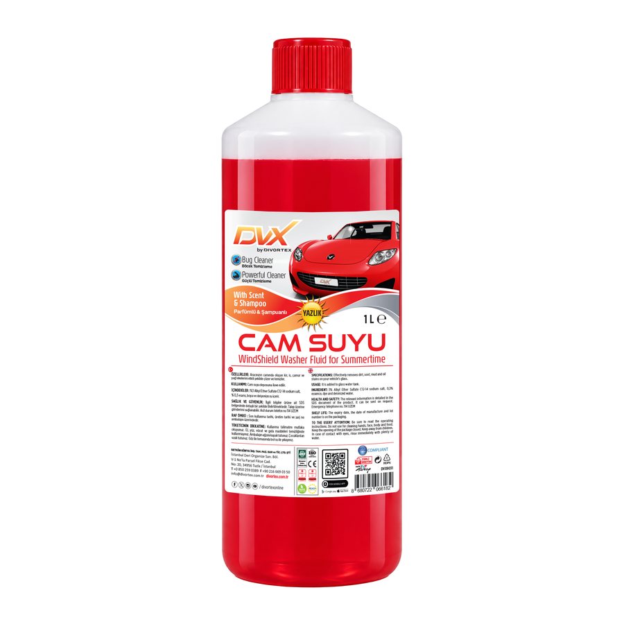 Vue produit – DVX Lave-glace été parfumé (1 L) (DVX9031)