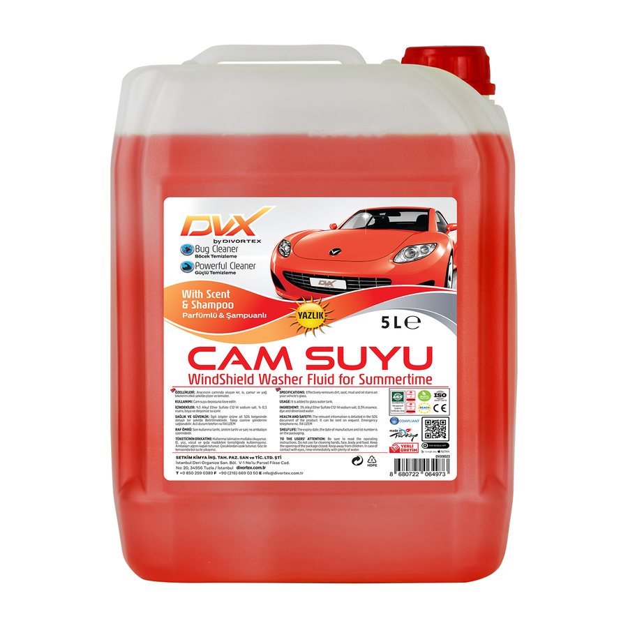 DVX Lave-glace été parfumé (5 L)