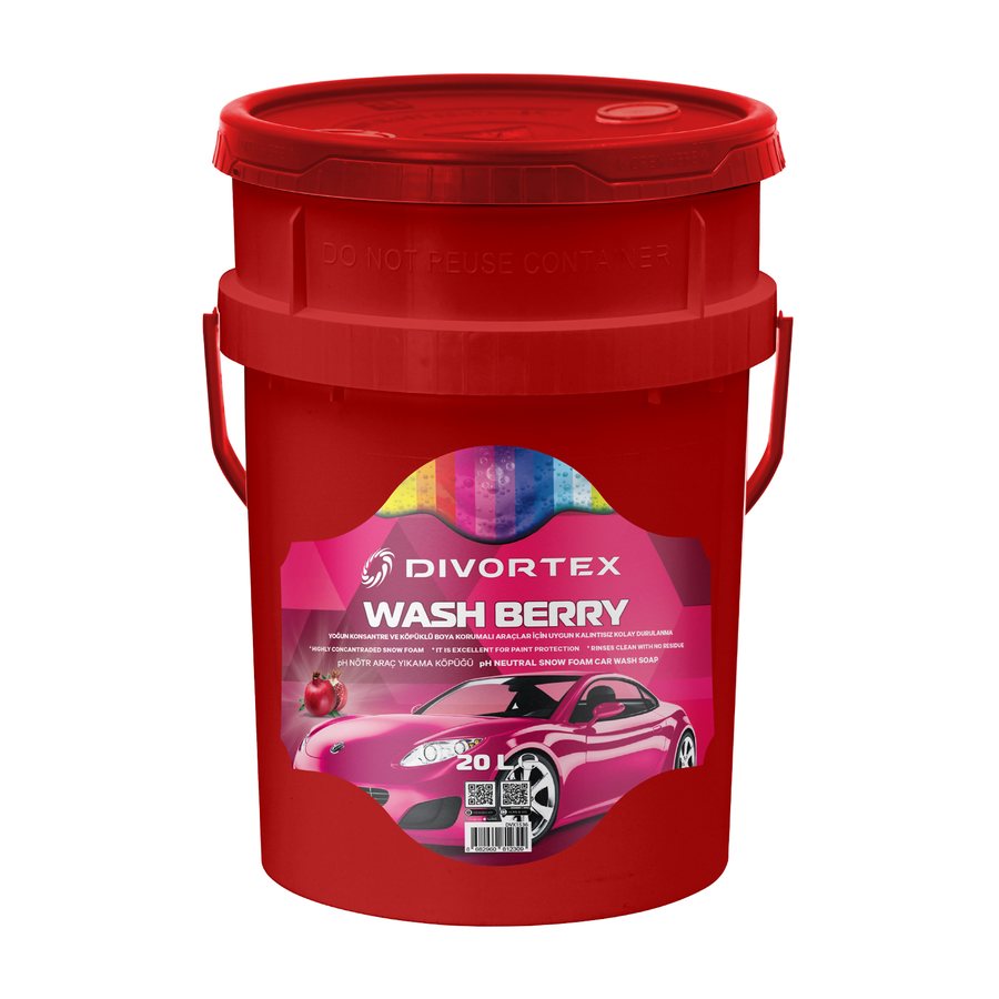 DVX Washberry — Snow Foam Car Wash Soap (20 L)