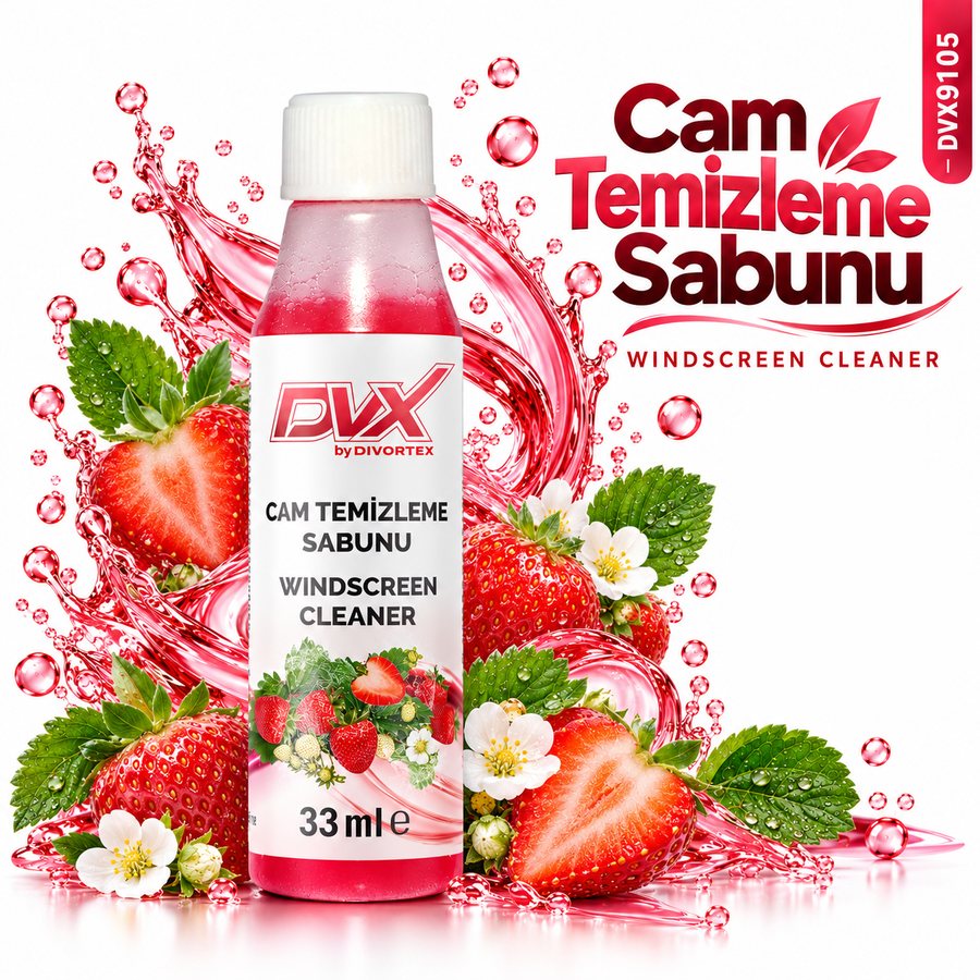 DVX Windscreen Cleaner — Fraise (33 ml)